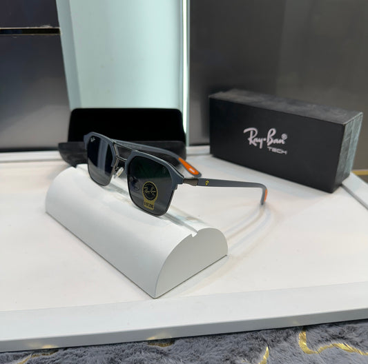 Rayb an Grey Black 8329 Ultimate Luxury Shade With OG Packaging