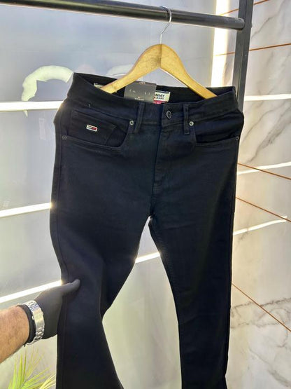 Tomm y Hilfige r Imported Black Super Premium Denim F2656-BL