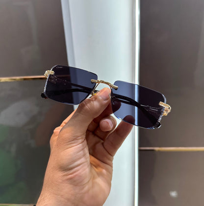 Cartie r 7203 Gold Black Ultimate Luxury Shade With Original Packaging