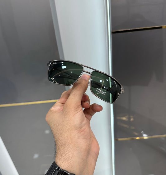 Rayb an 2593 Silver Green Ultimate Luxury Shade With Original Packaging